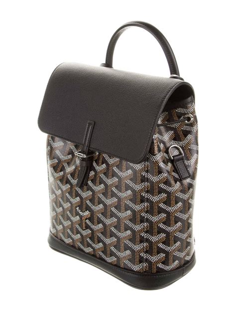 goyard alpin backpack dimensions|Goyard alpin mini backpack.